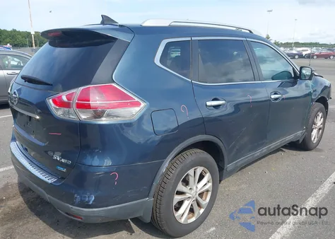 2014 Nissan Rogue Sv from USA, damaged, VIN 5N1AT2MV0EC864609